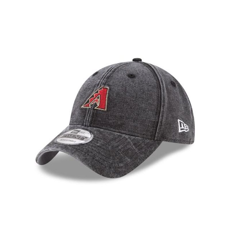 MLB Arizona Diamondbacks Rugged Mini 9Twenty Adjustable (WFN2304) - Black New Era Caps